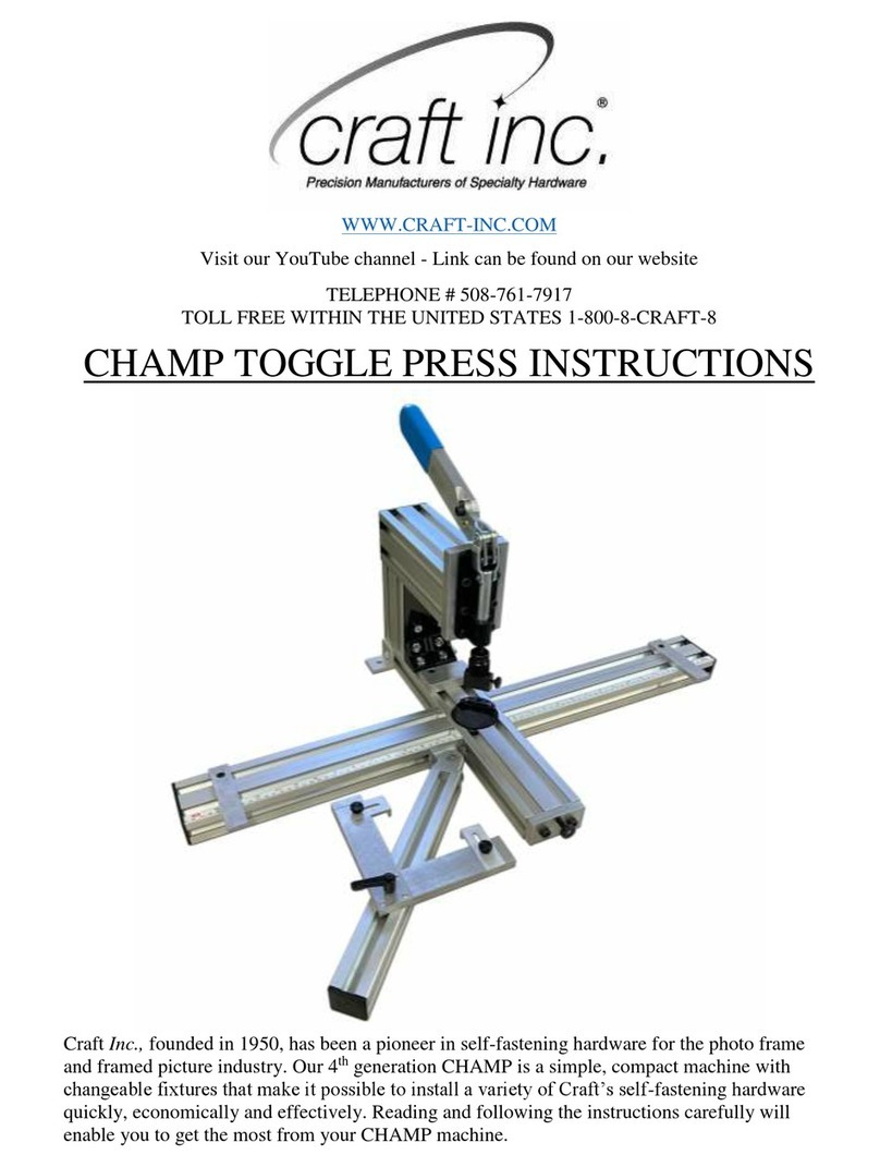 Craft CHAMP instructions