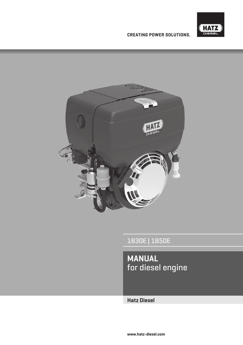 Hatz 1B30E User manual