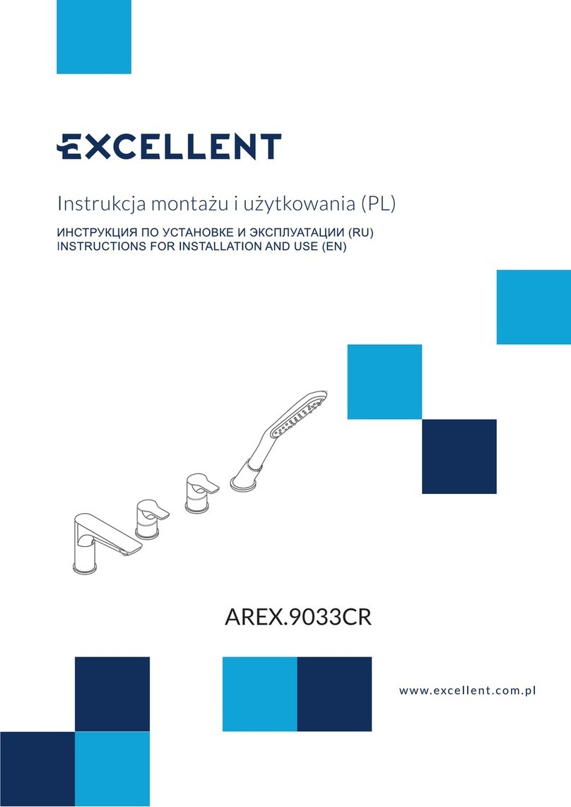 Excellent Oxalia AREX.9033CR User manual Excellent Oxalia AREX.9033CR User manual