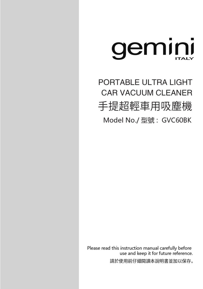 Gemini GVC60BK manual
