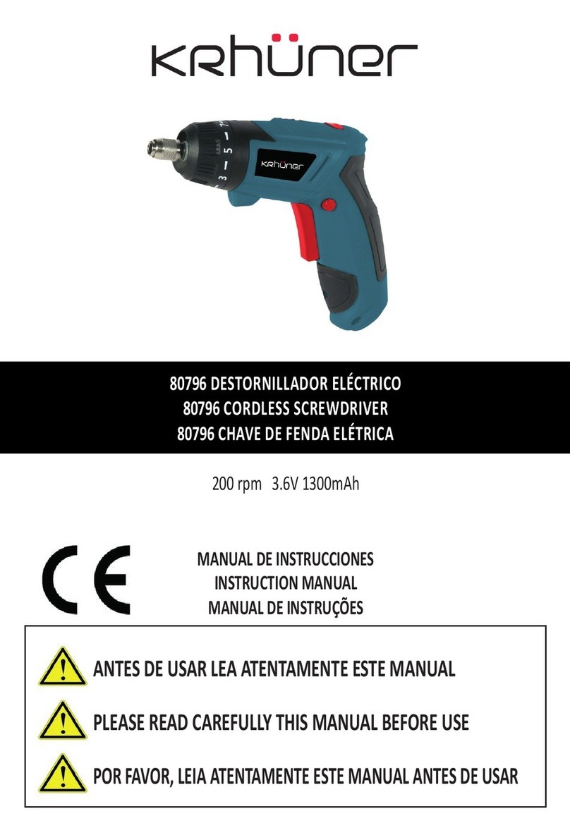 KRHÜNER 80796 User manual