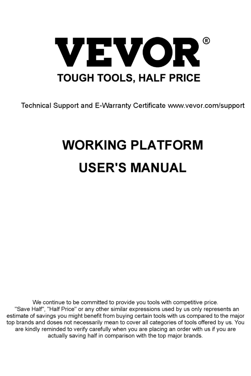VEVOR SW-WP003 user manual