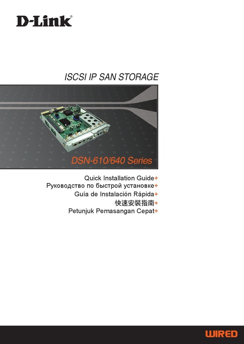 D-Link DSN-640 User manual