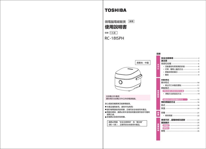 Toshiba RC-18ISPH User manual