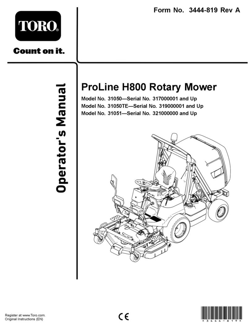 Toro 31051 User manual