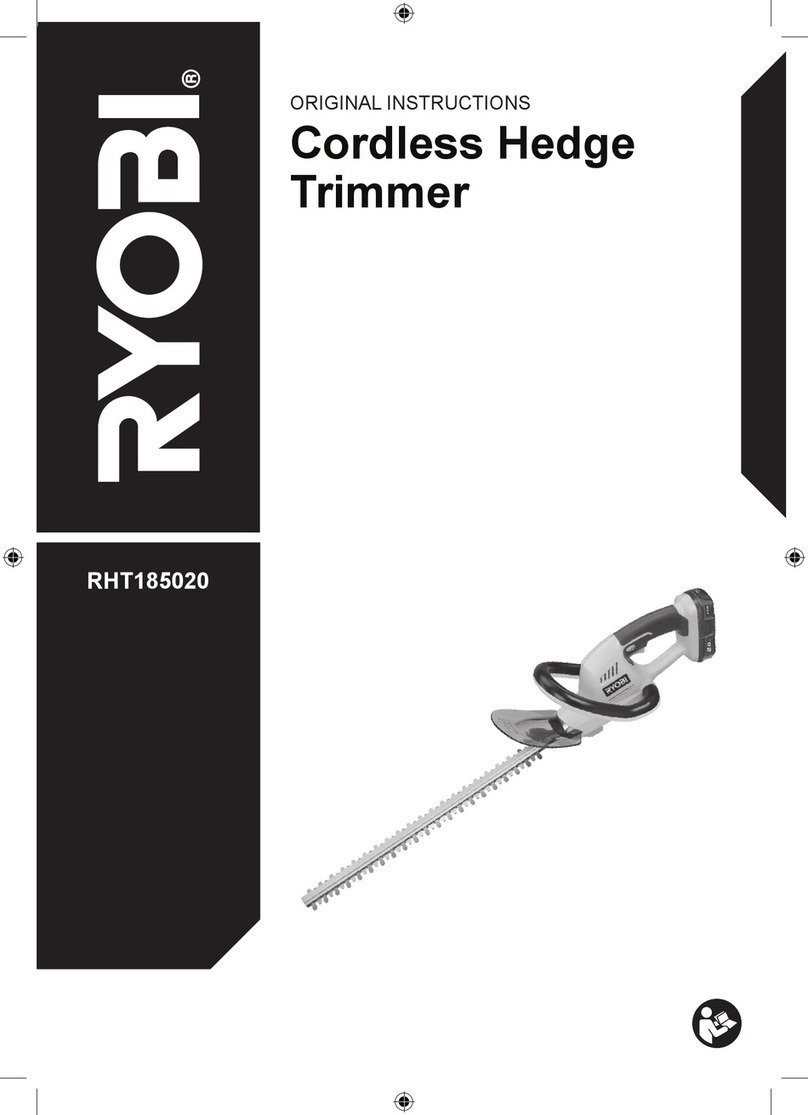 Ryobi RHT185020 instructions