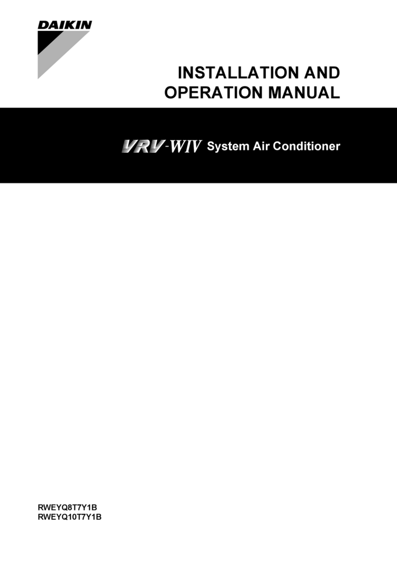 Daikin VRV-W IV User manual