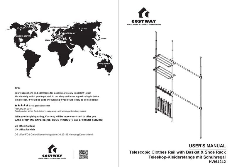 Costway HW64242 User manual