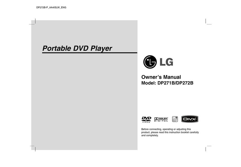 LG DP271B User manual