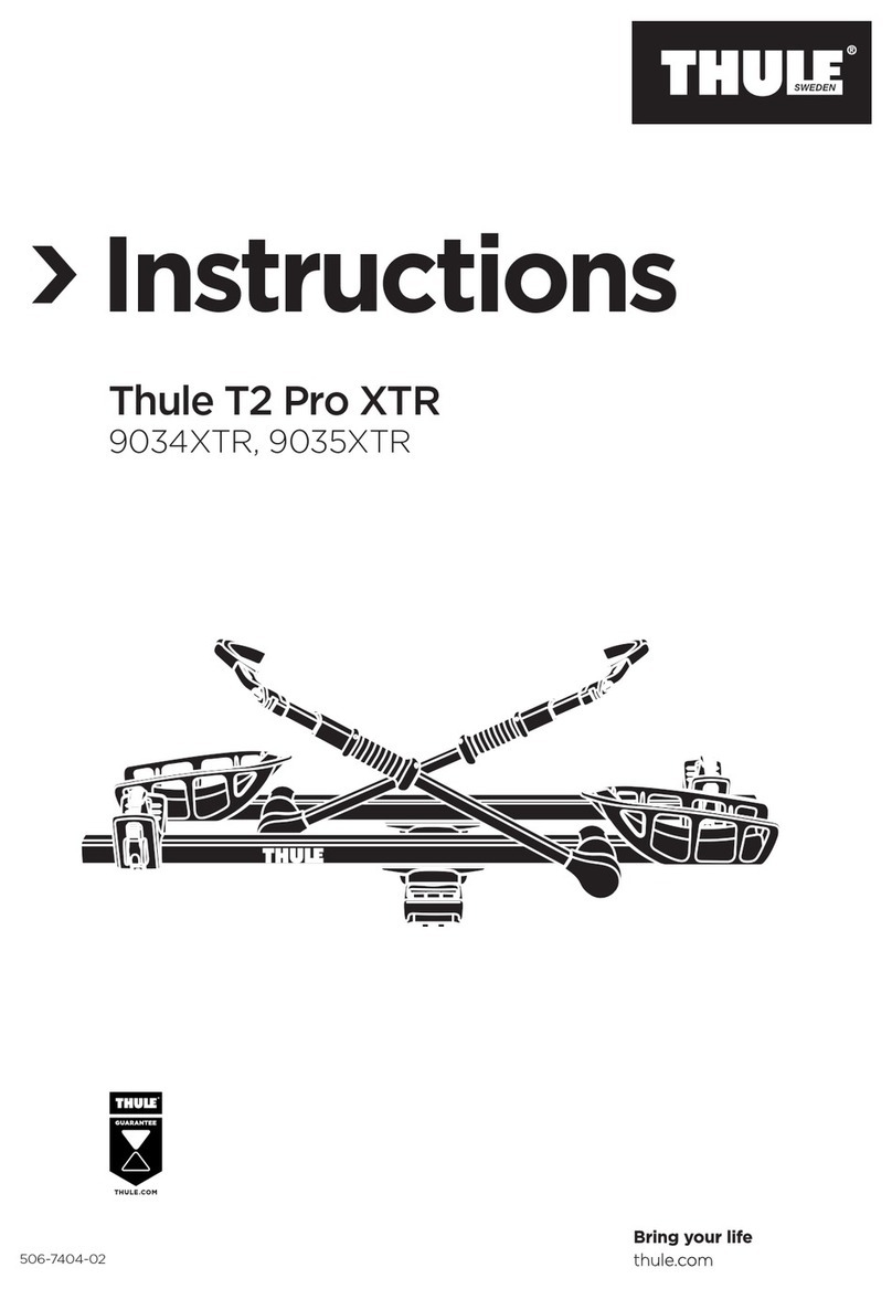 Thule T2 Pro XTR instructions