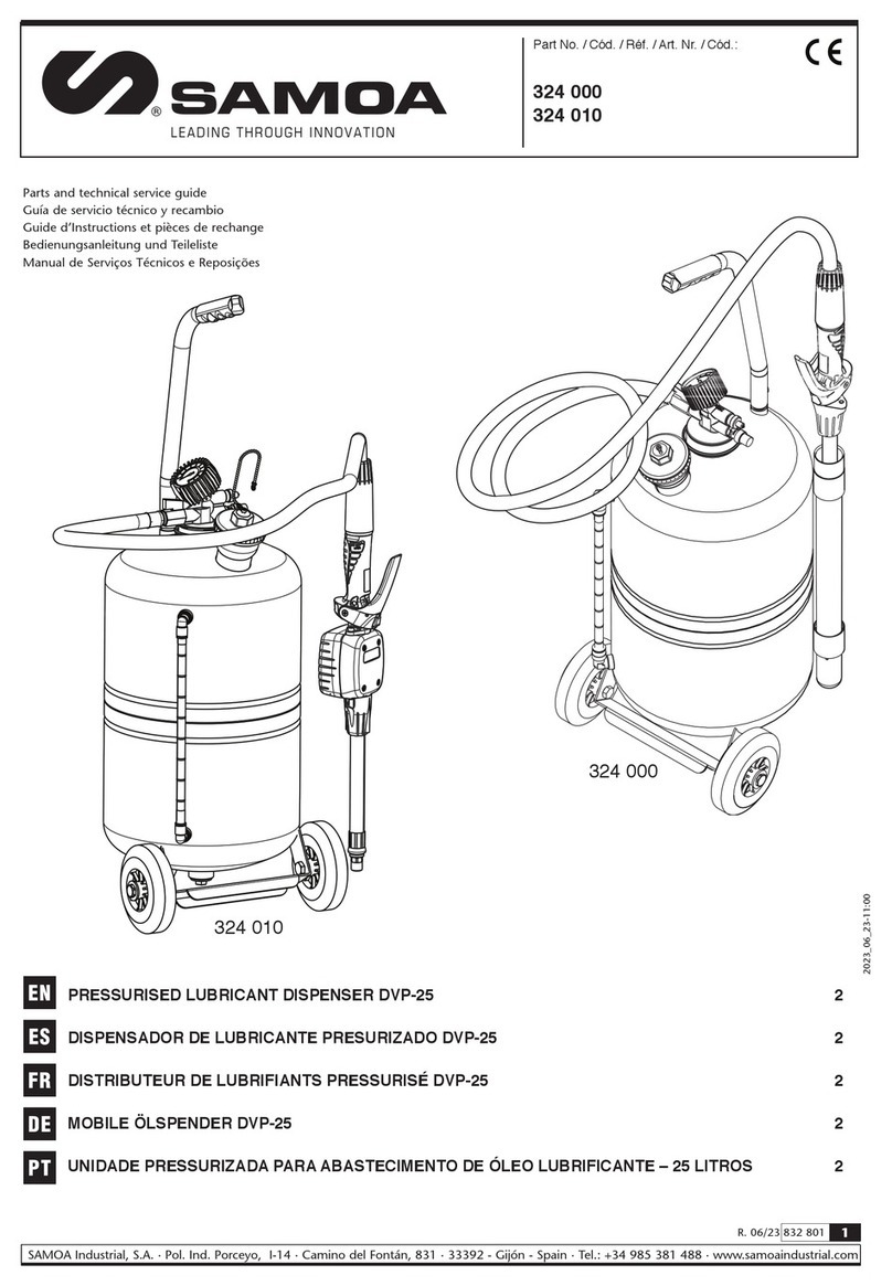 Samoa DVP-25 Operating manual