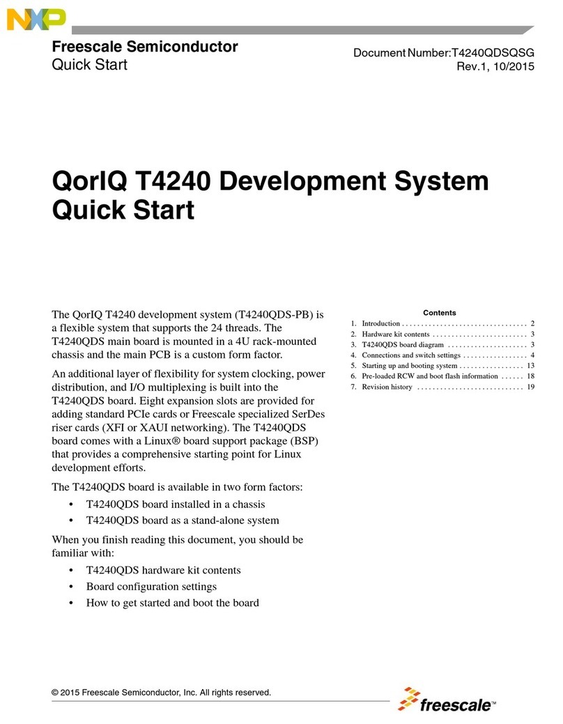Freescale Semiconductor T4240 User manual Freescale Semiconductor T4240 User manual