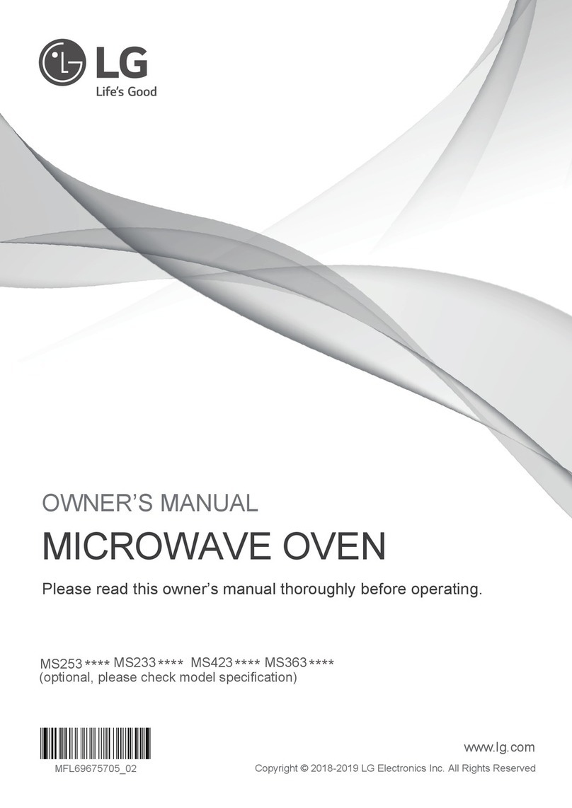 LG MS253 SERIES owner's manual