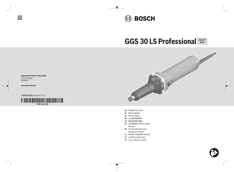 Bosch Professional GGS 30 LS Original instructions