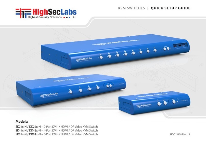 High Sec Labs SK41 N Series Quick setup guide