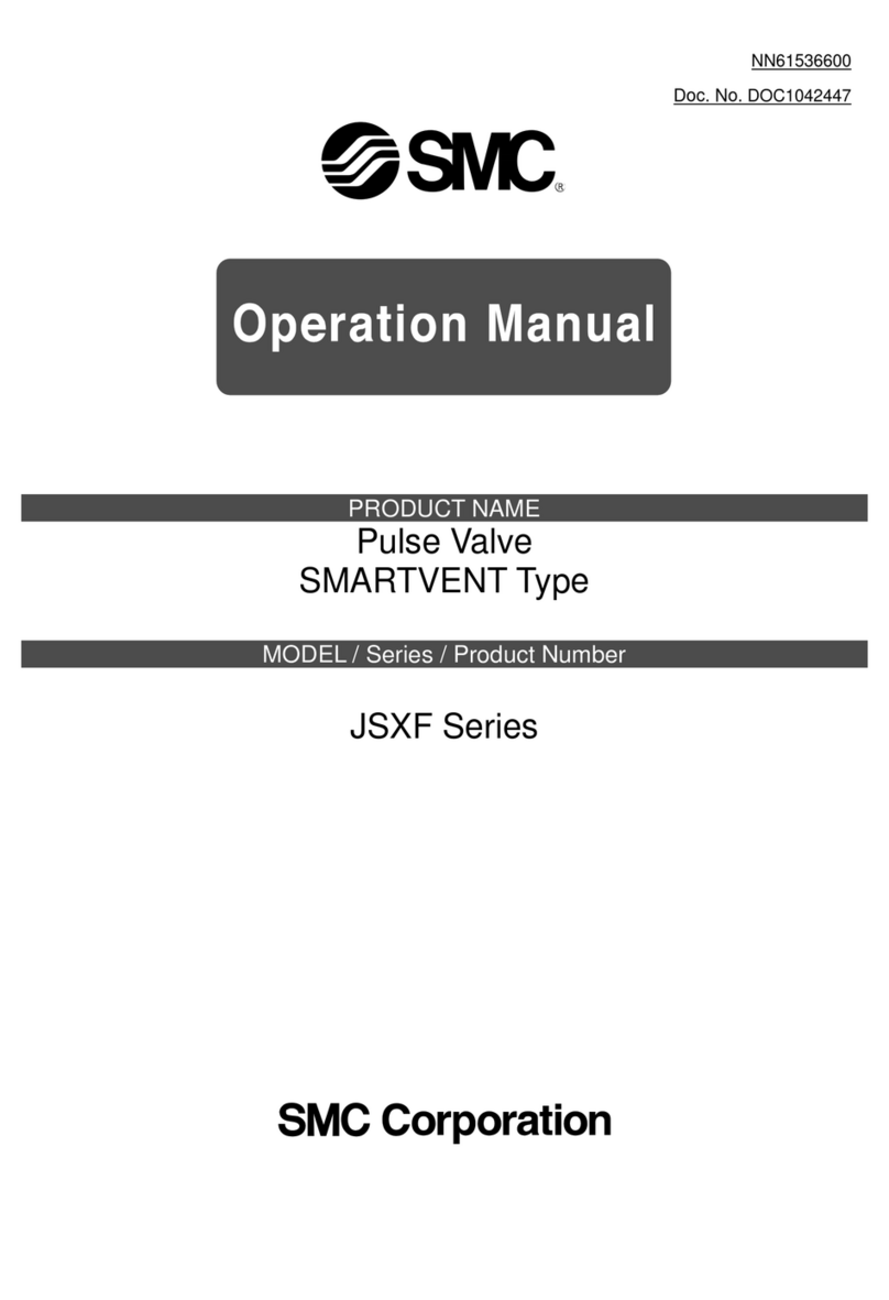SMC Networks JSXF Series Operation manual