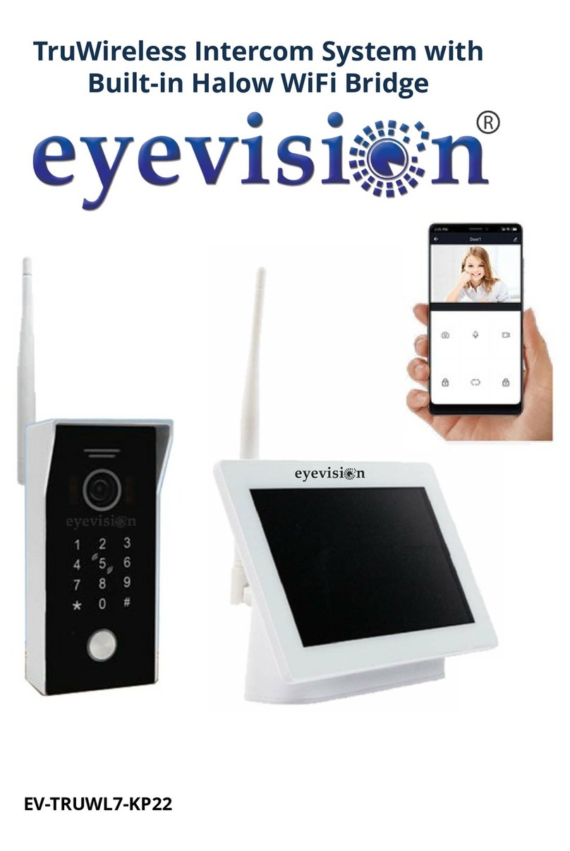 Eyevision EV-TRUWL7-KP22 User manual