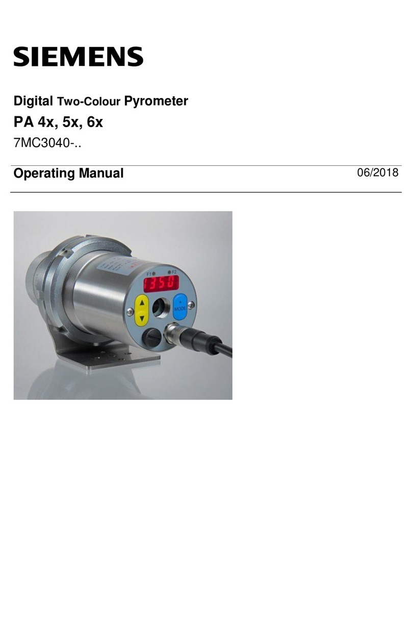 Siemens ARDOCELL PA 4 Series operating manual