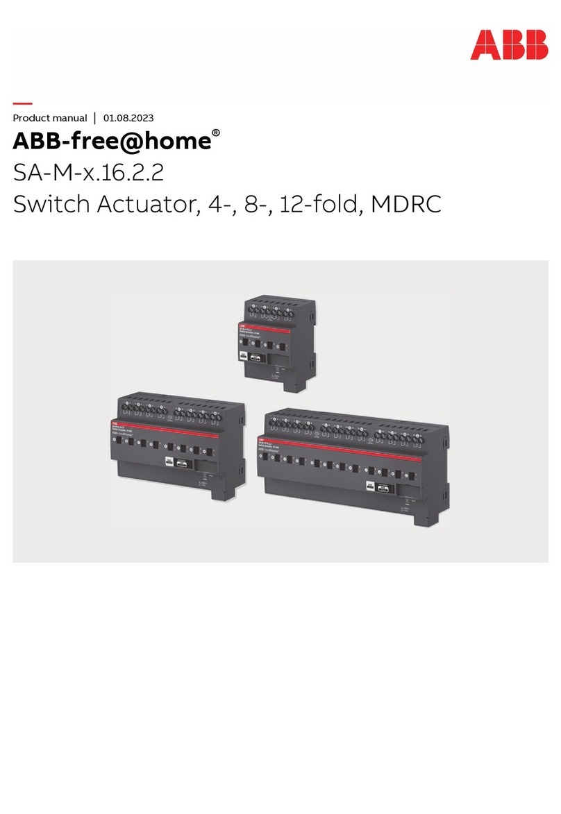 ABB SA-M 16.2.2 Series product manual