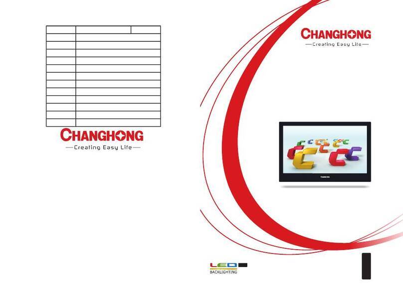 Changhong Electric EF22H888W User manual
