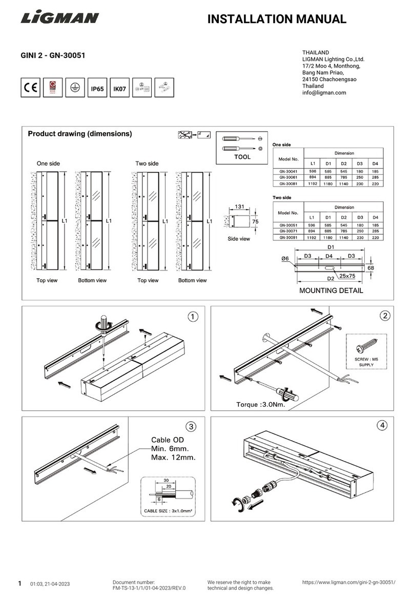 LIGMAN GINI 2 User manual