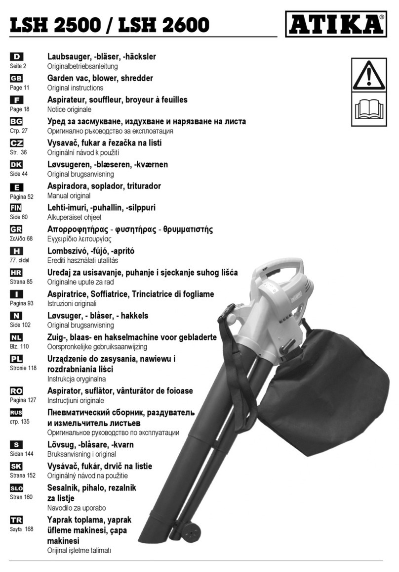 ATIKA LSH 2500 User manual ATIKA LSH 2500 User manual