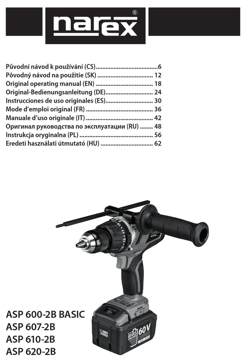 Narex ASP 600-2B BASIC User manual
