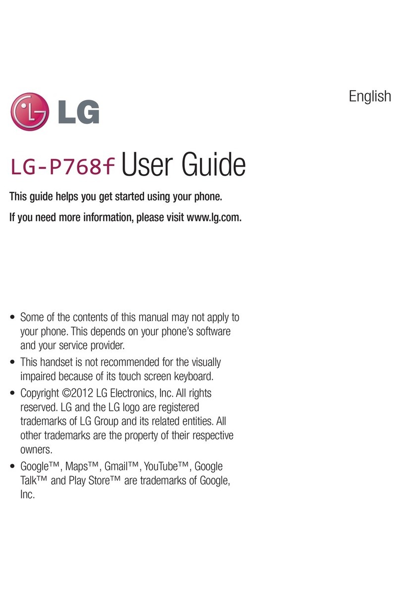 LG LG-P768f User manual