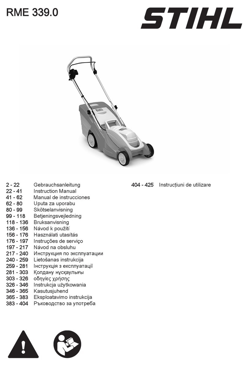 Stihl RME 339.0 User manual