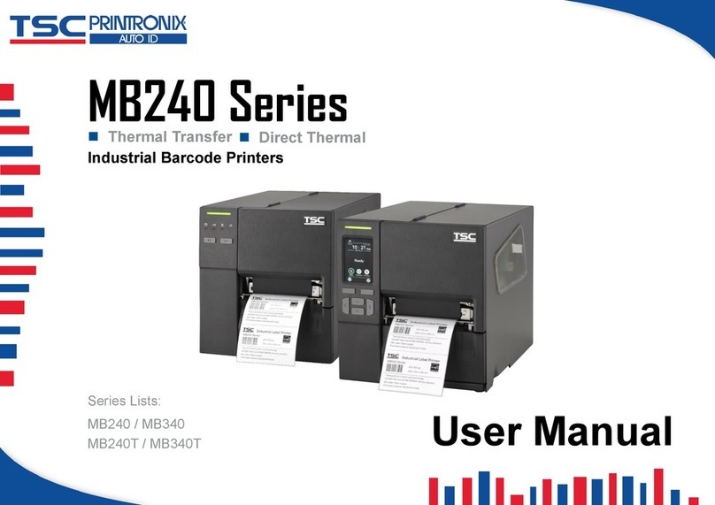 TSC Printronix MB240 Series User manual