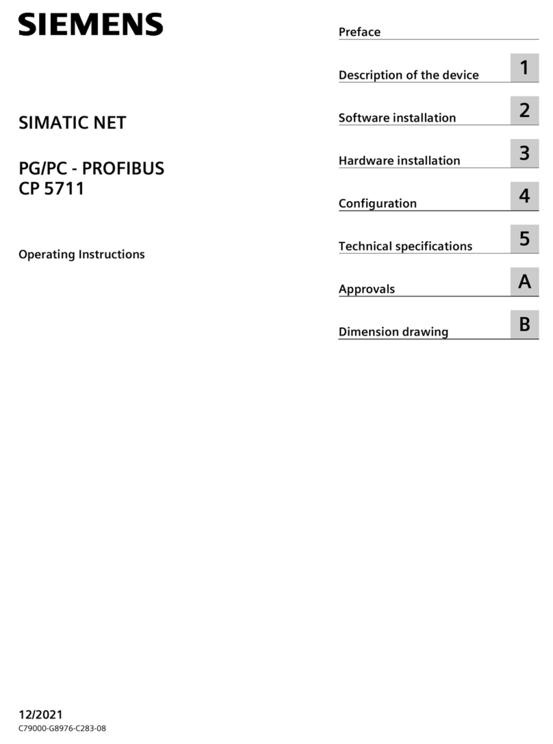Siemens CP 5711 User manual
