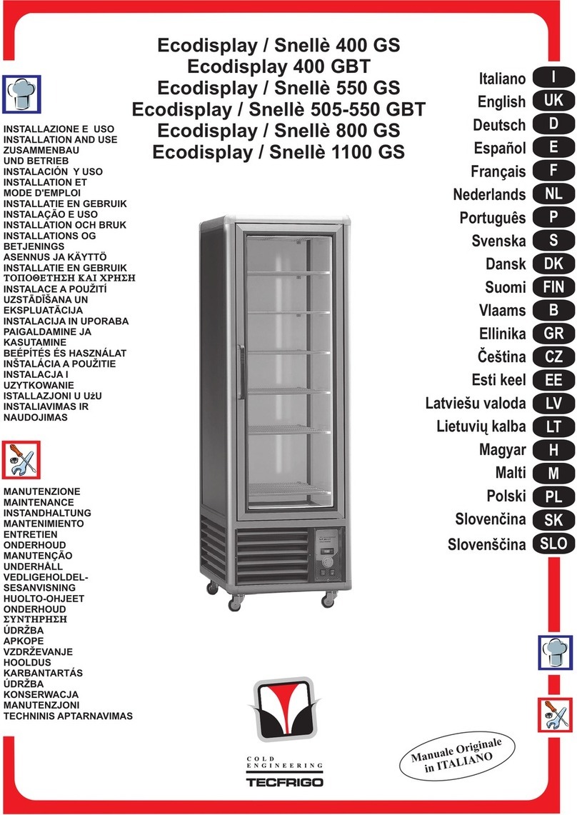 Tecfrigo Snelle 400 GS User manual