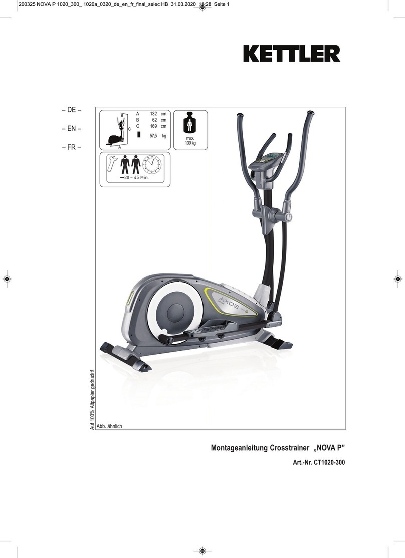 Kettler NOVA P User manual