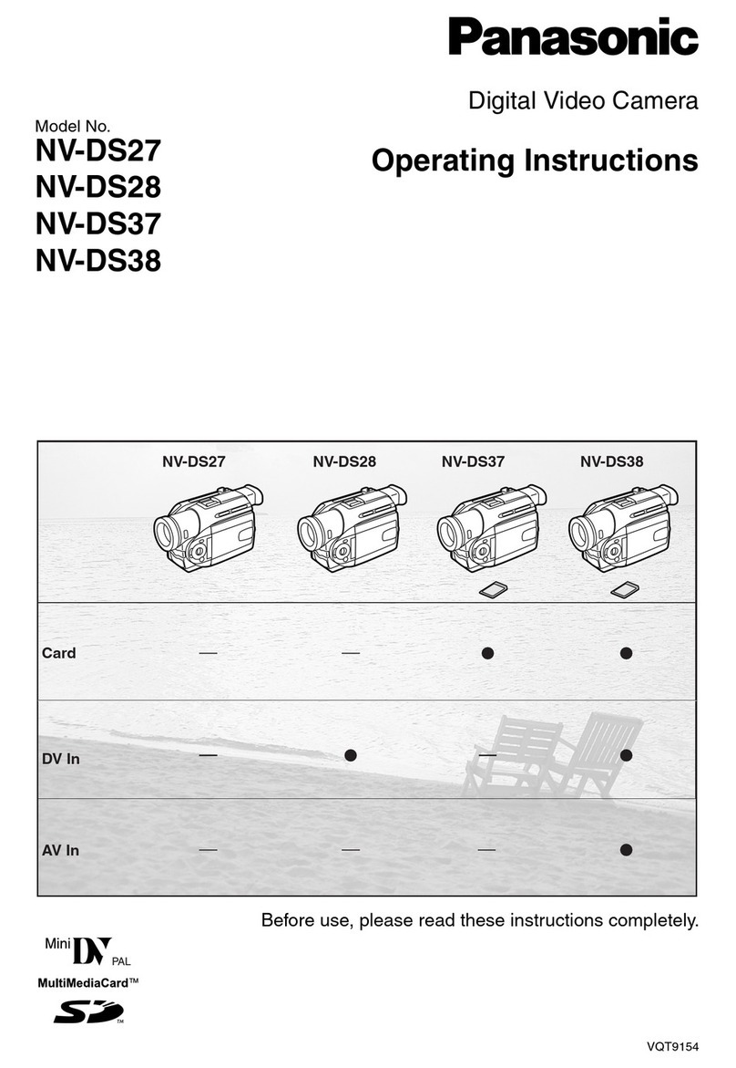 Panasonic NV-DS27 User manual