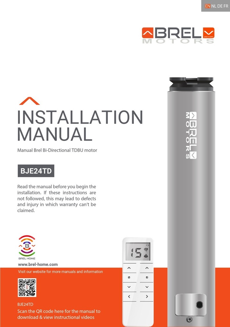 brel-motors BJE24TD installation manual