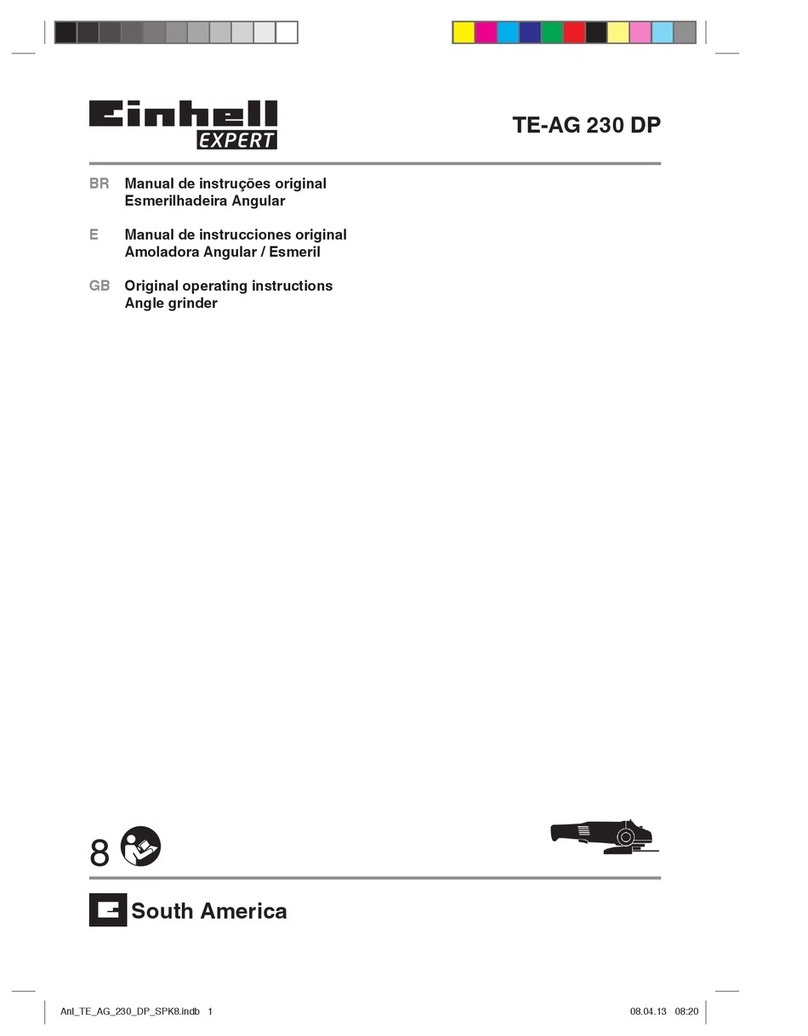 EINHELL Expert TE-AG 230 DP Original operating instructions