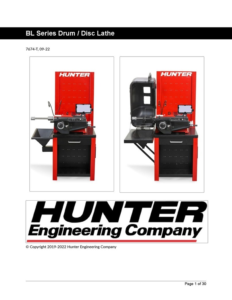 Hunter BL Series manual