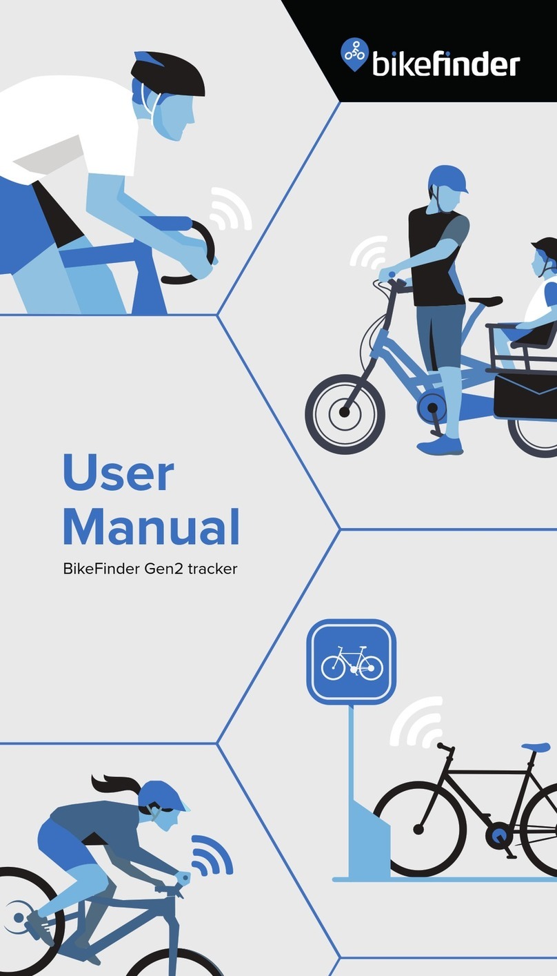 Bikefinder Gen2 tracker user manual