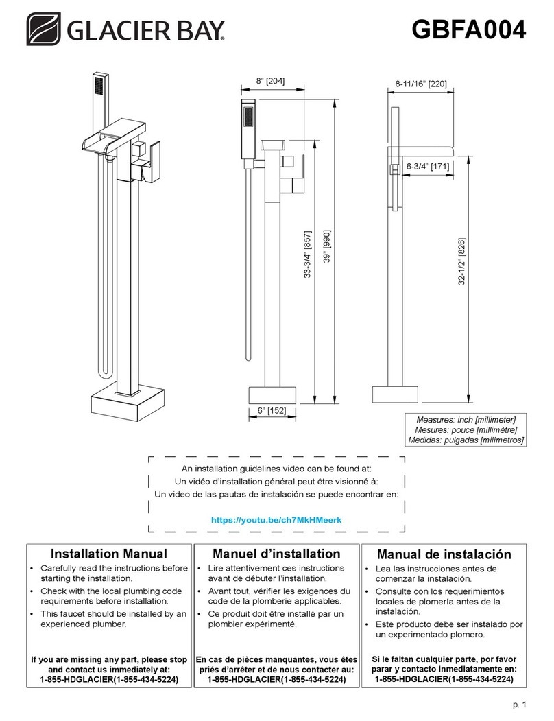 Glacier bay GBFA004 User manual