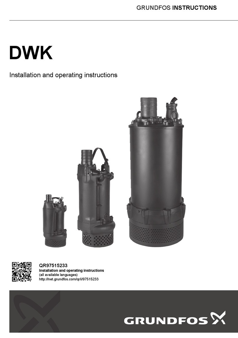 Grundfos DWK User manual