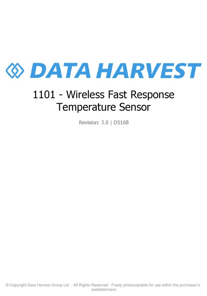 Data Harvest 1101 manual