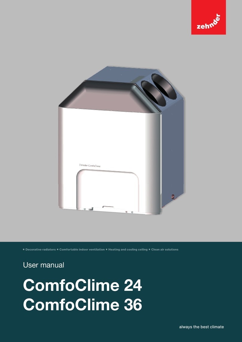 Zehnder Rittling ComfoClime 24 user manual