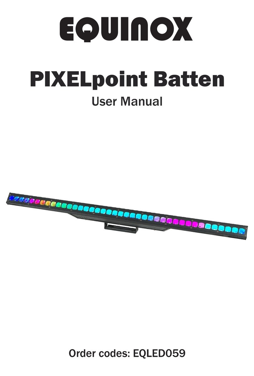 Equinox Systems PIXELpoint Batten User manual