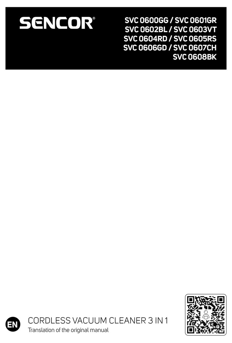 Sencor SVC 0600GG Repair manual