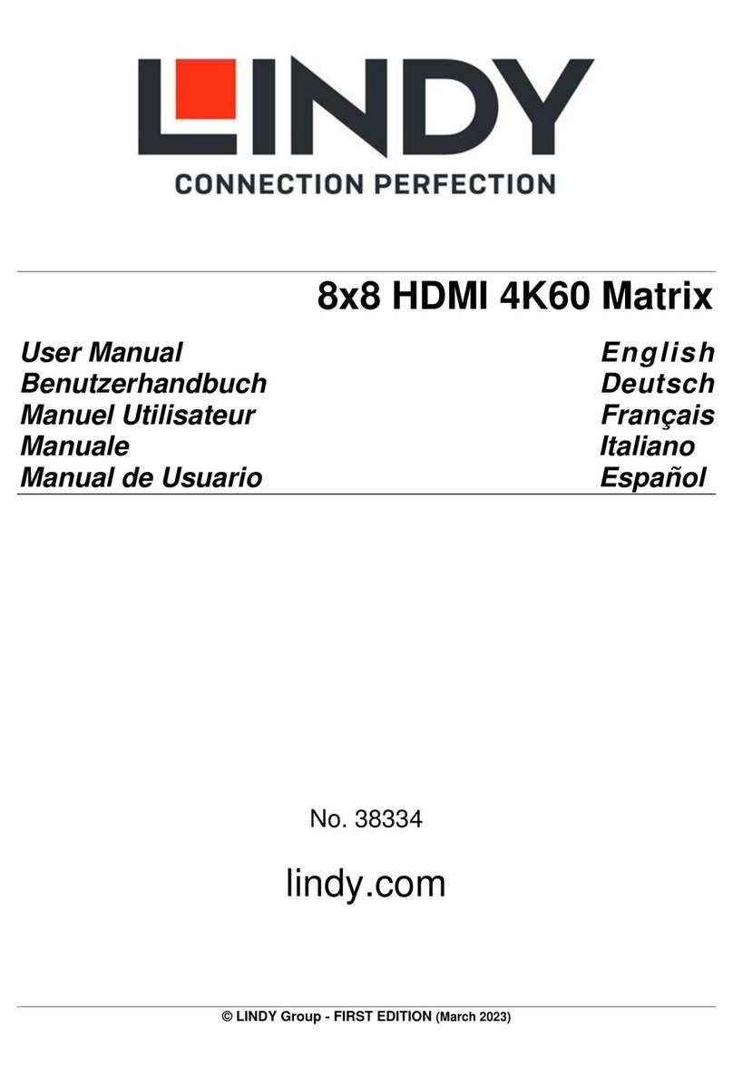 Lindy 38334 user manual