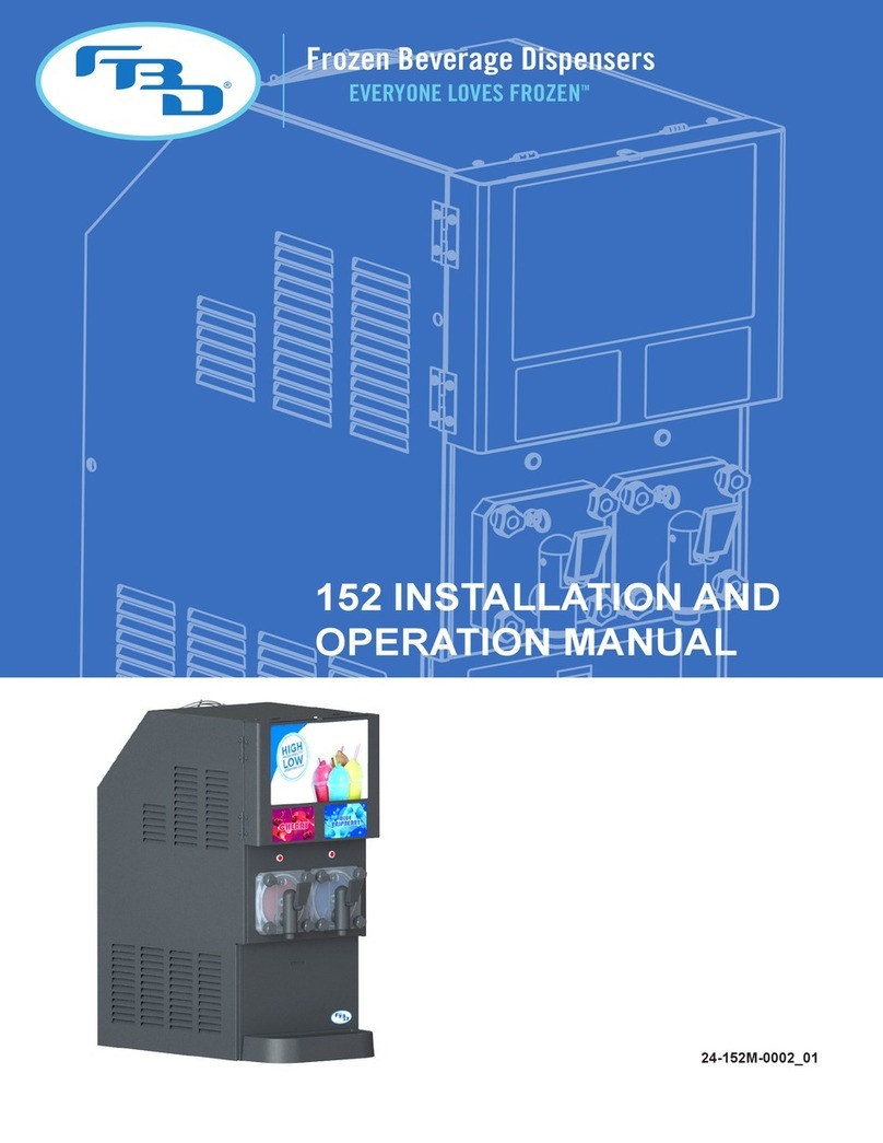 FBD 152 User manual