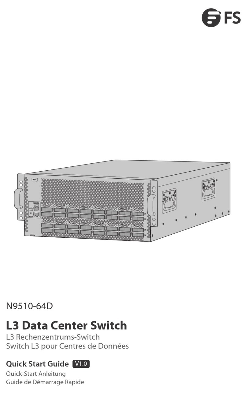 FS N9510-64D quick start guide FS N9510-64D quick start guide