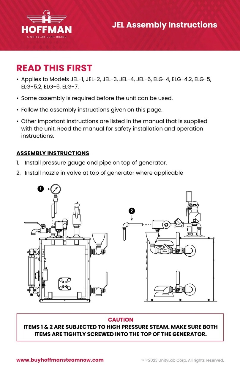 Hoffman JEL-1 User manual
