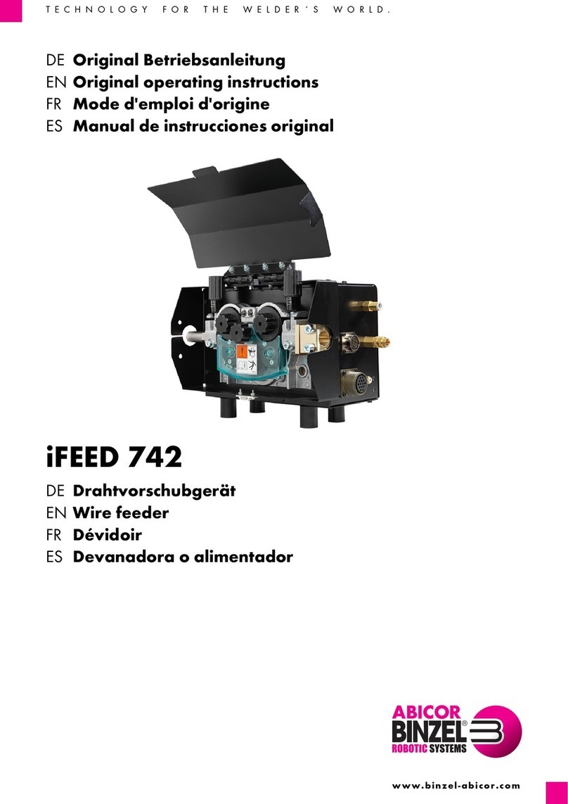 Abicor Binzel iFEED 742 User manual