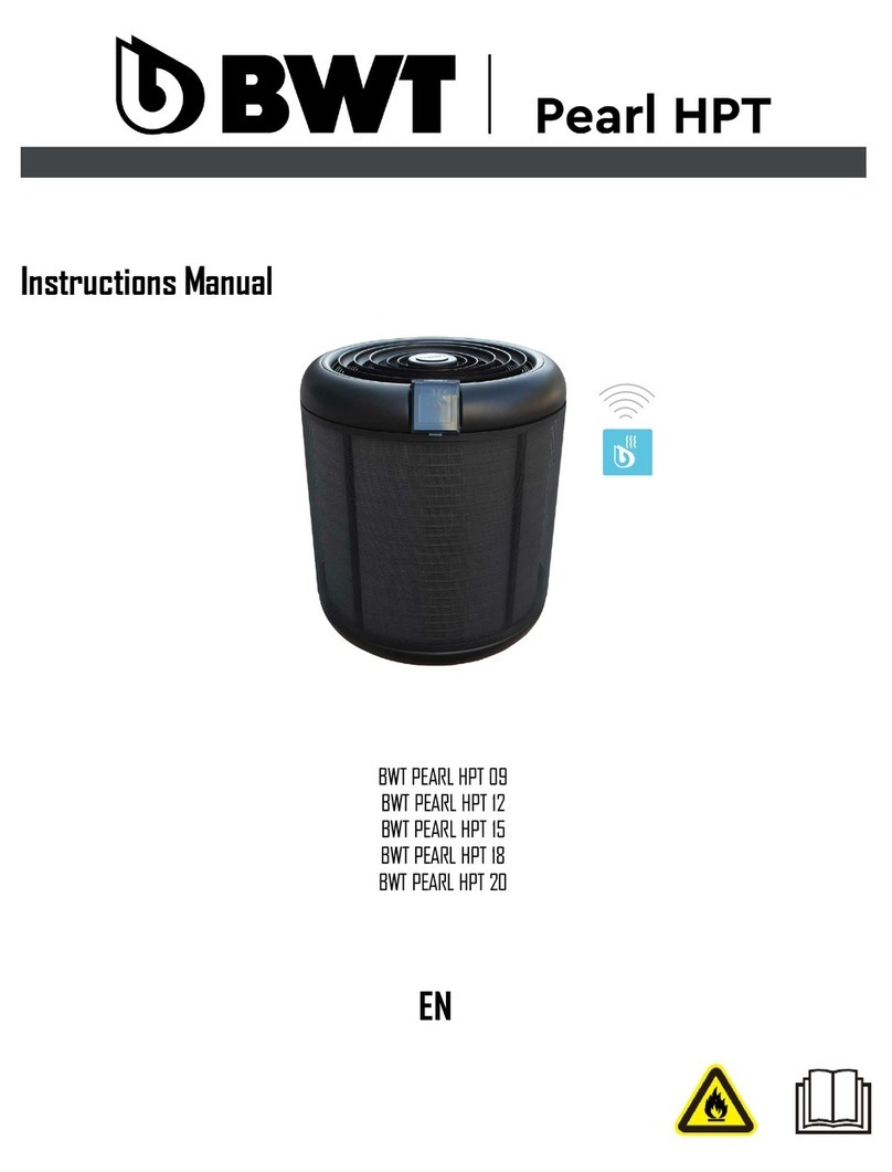 BWT PEARL HPT 09 instruction manual